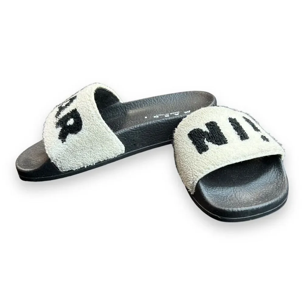 MARNI LOGO DETAIL‎ SLIDES SANDALS SIZE 31/32